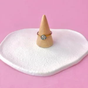 Anillo S Hortensia azul