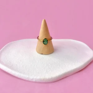 Anillo S Hortensia verde